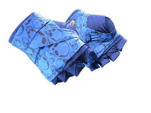 Hand Wraps | Cobalt Skulls