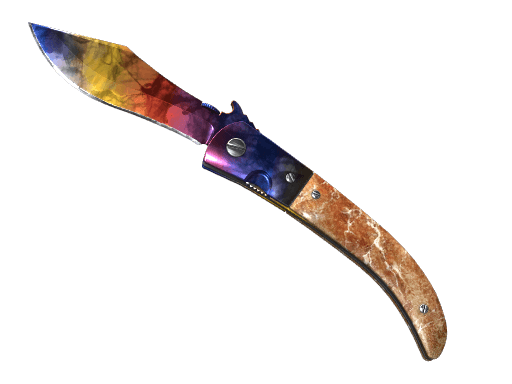 Navaja Knife | Marble Fade