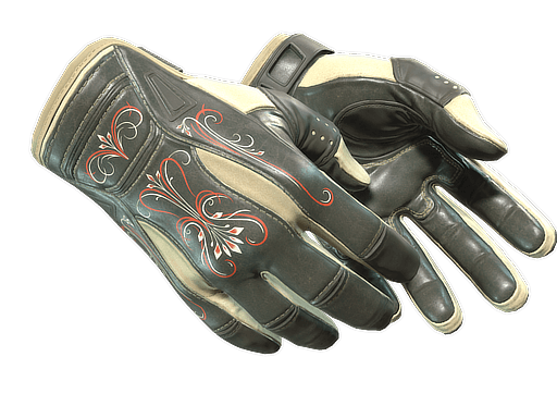 Sport Gloves | Creme Pinstripe
