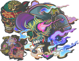 Sugarface 2 Sticker Collection