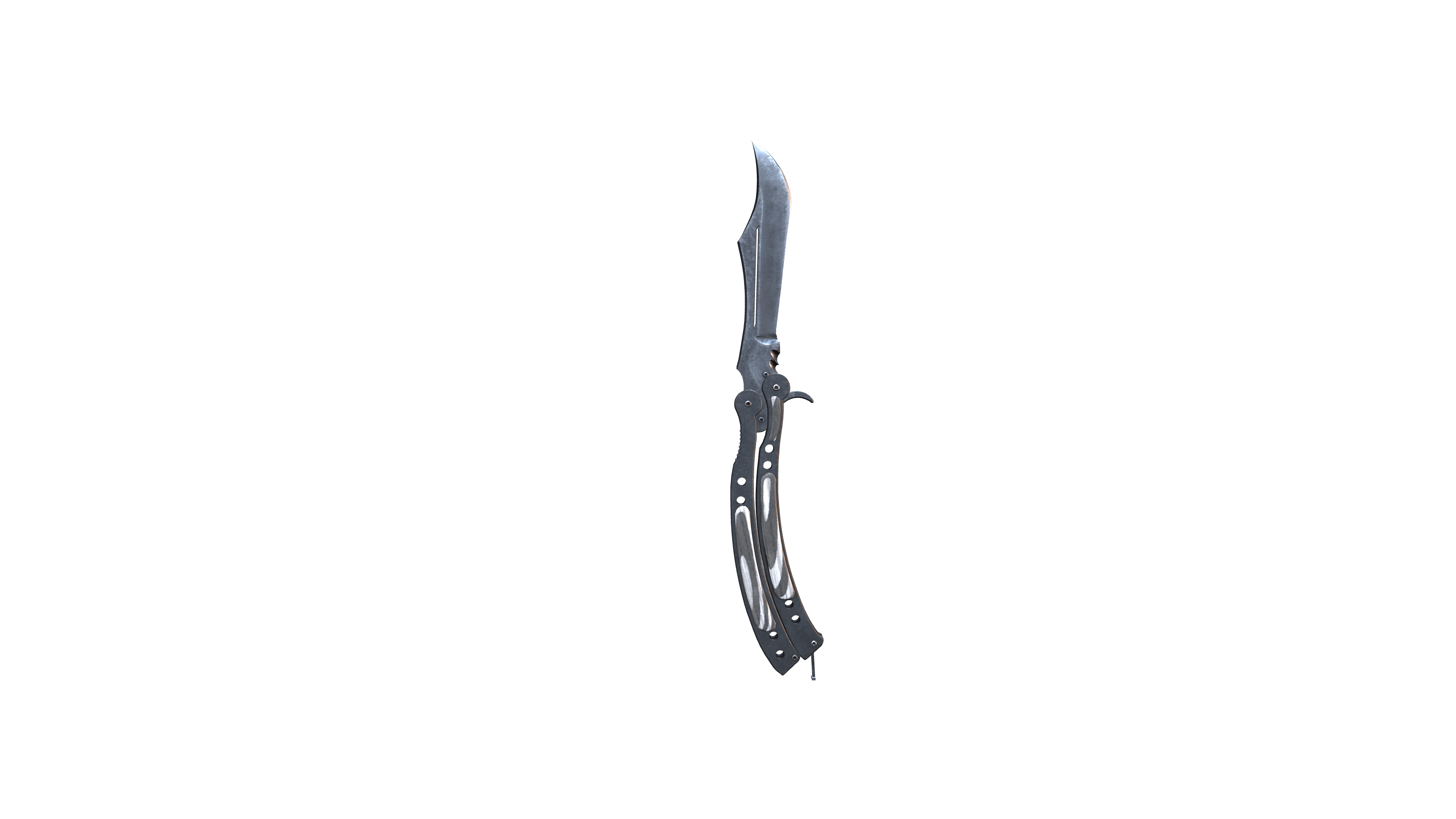 Butterfly Knife | Black Laminate