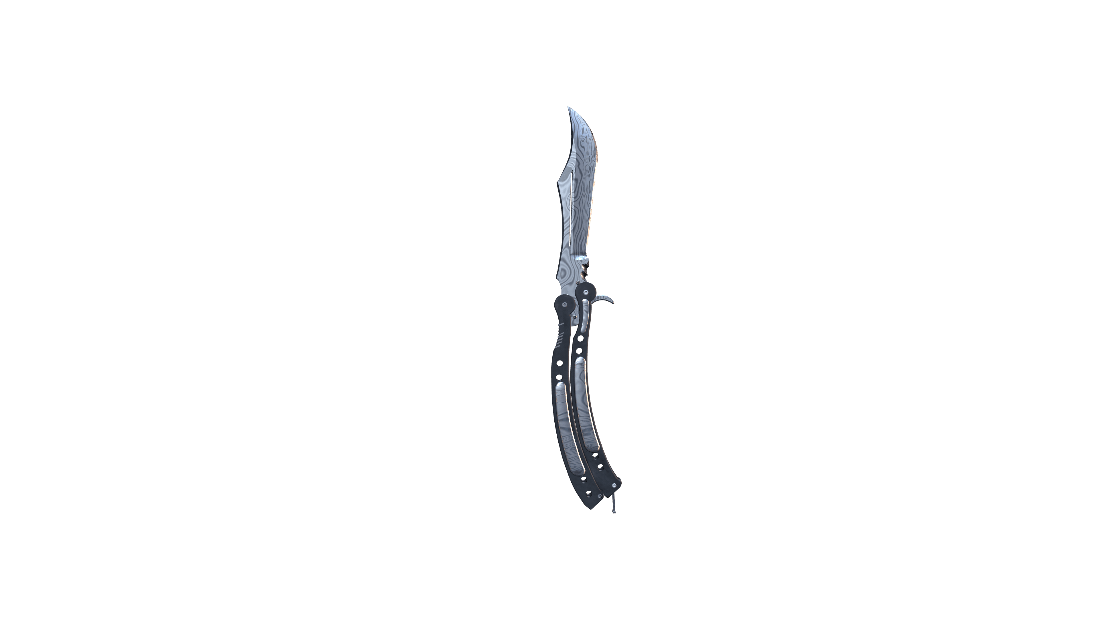 Butterfly Knife | Damascus Steel