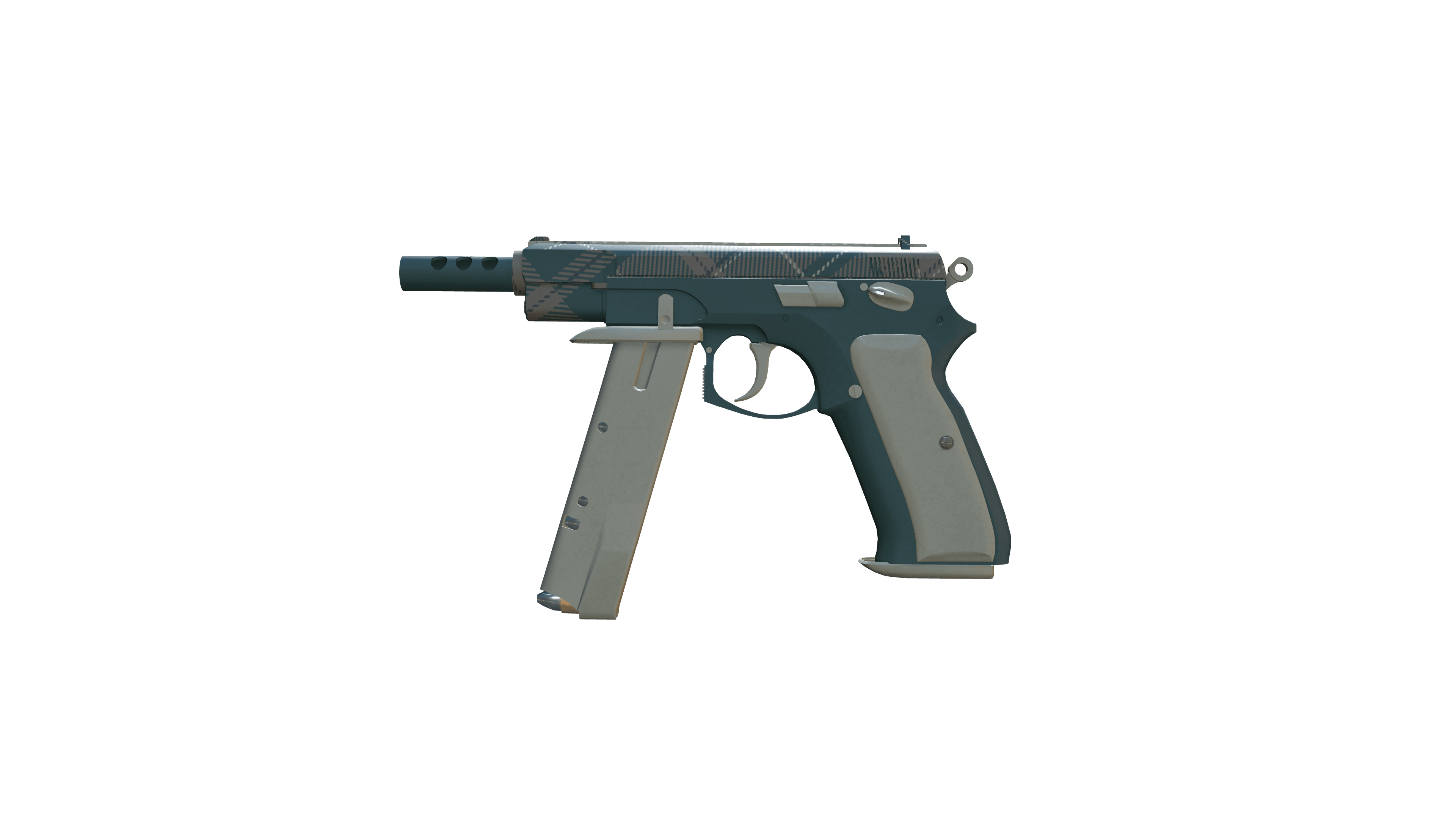 CZ75-Auto | Green Plaid