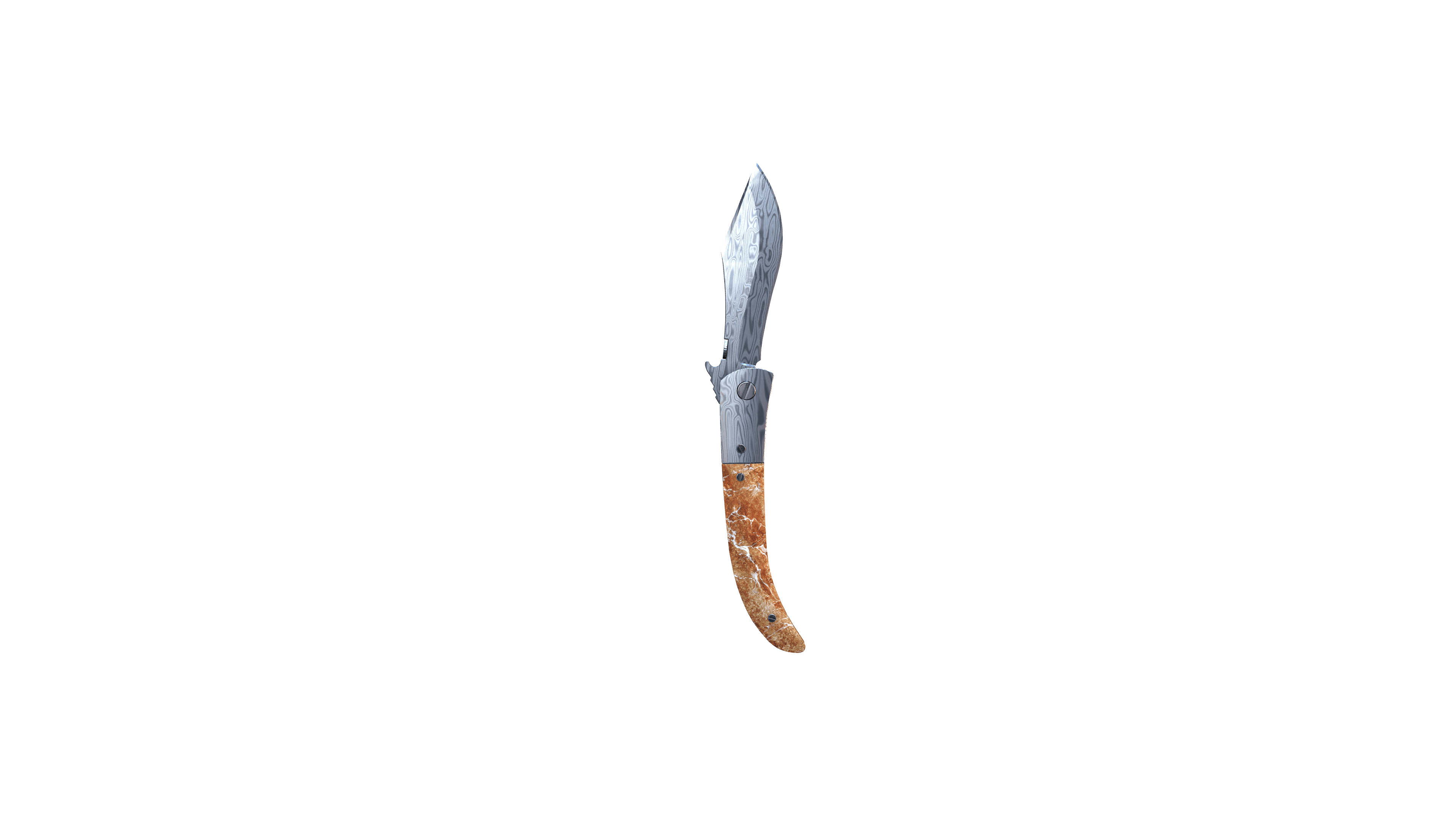 Navaja Knife | Damascus Steel