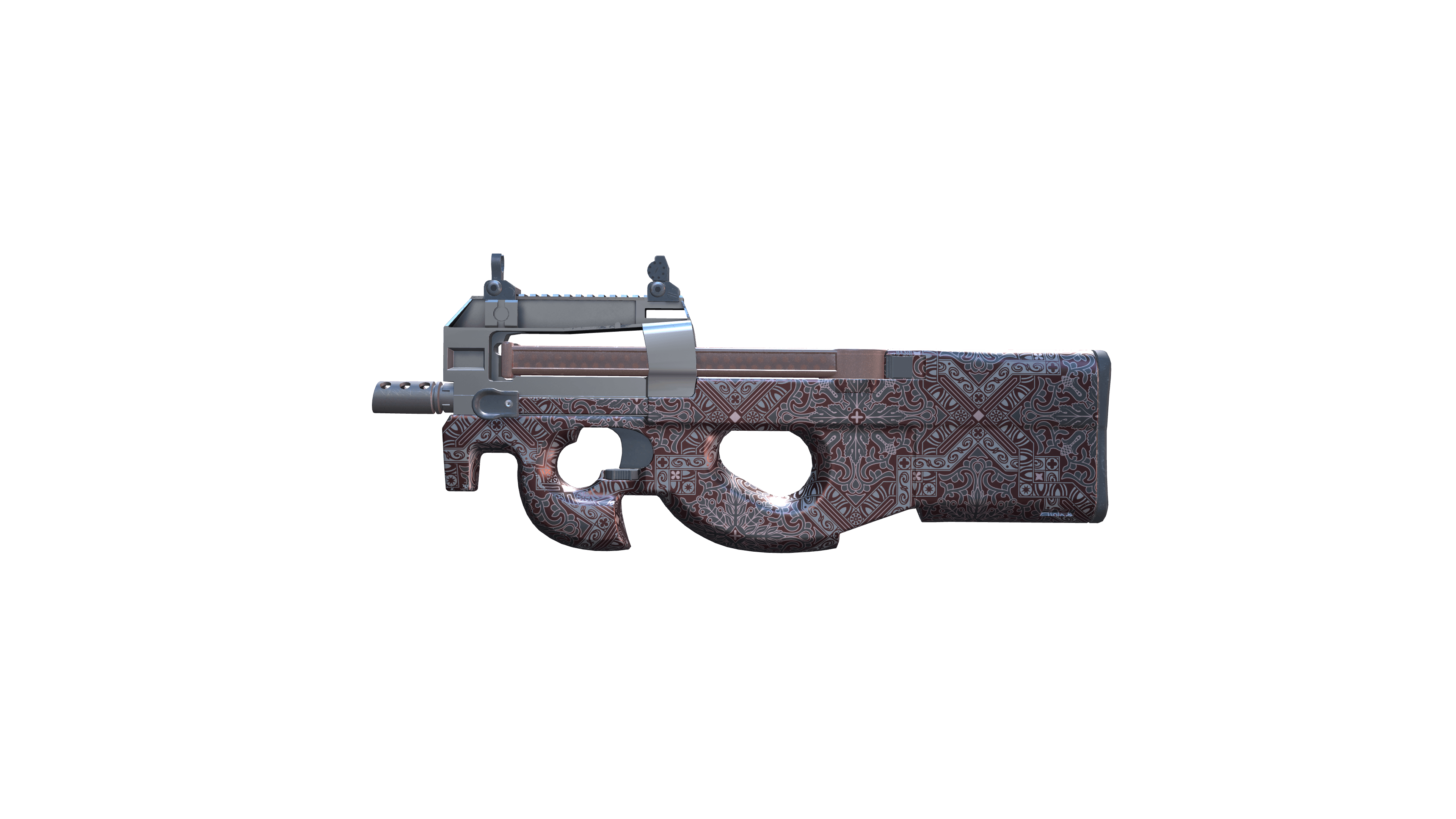 P90 | Baroque Red