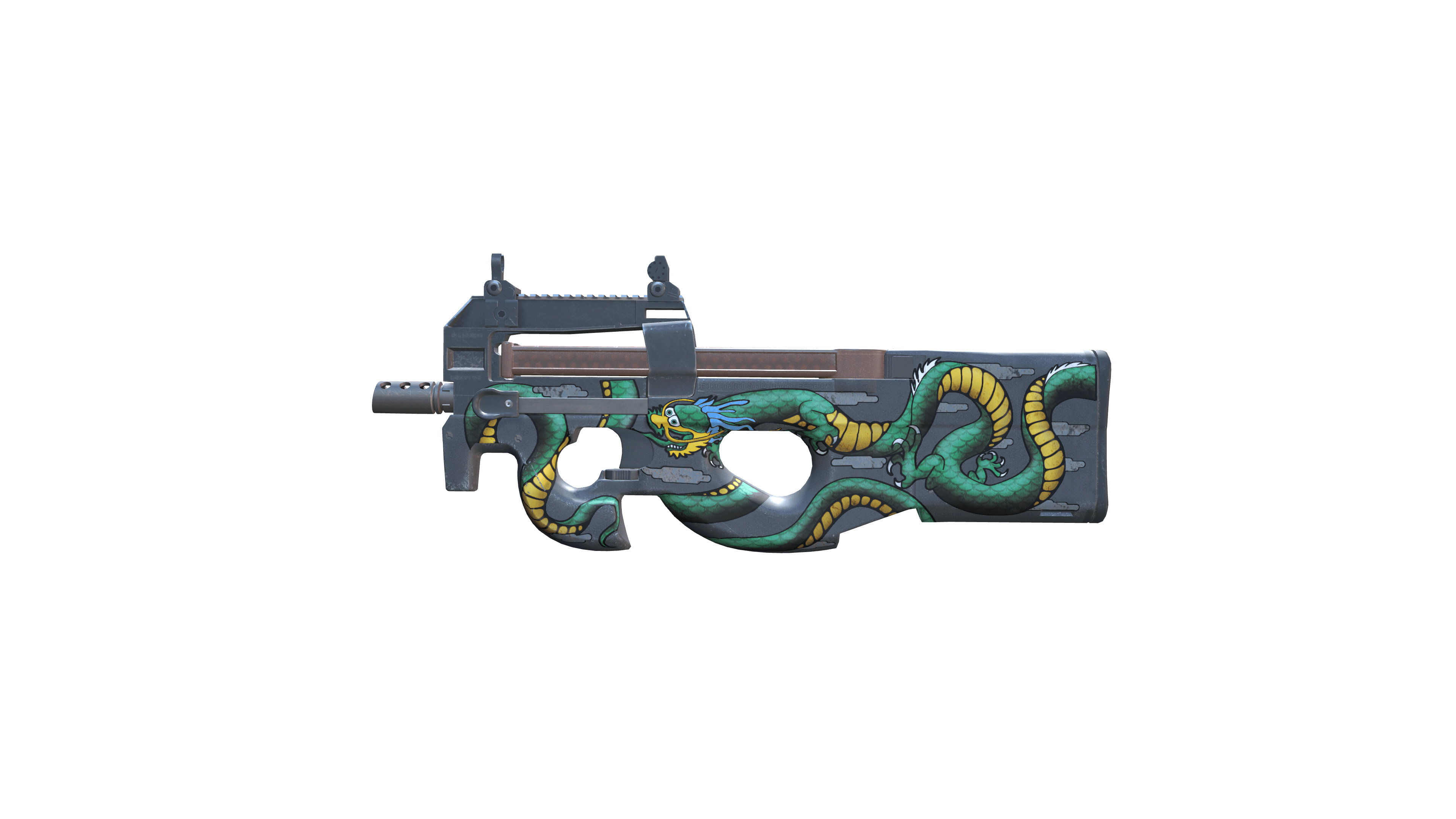 P90 | Emerald Dragon
