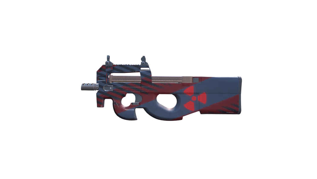 P90 | Fallout Warning Skin | CS2owl.gg