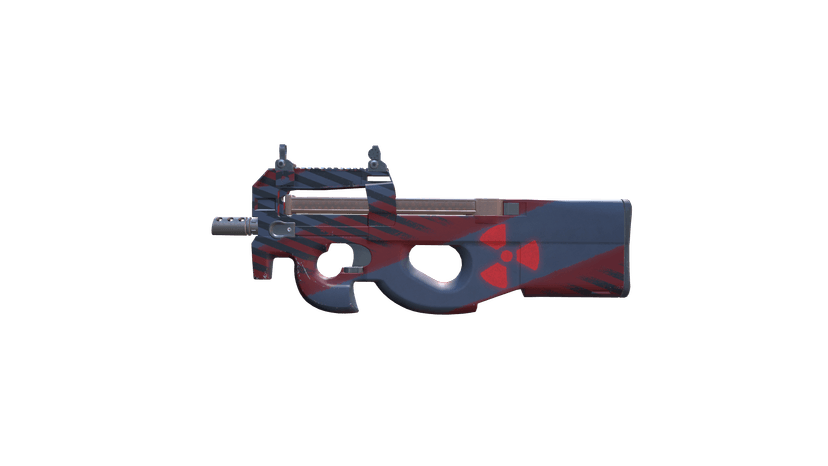 P90 | Fallout Warning Skin | CS2owl.gg