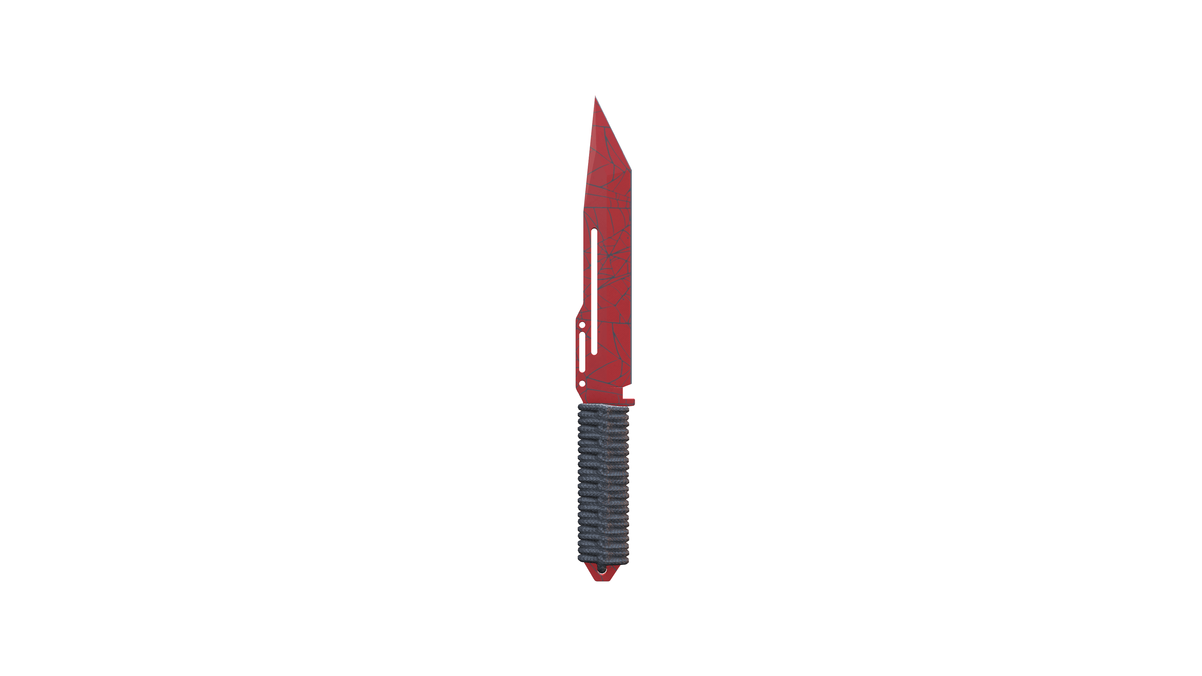 Paracord Knife | Crimson Web