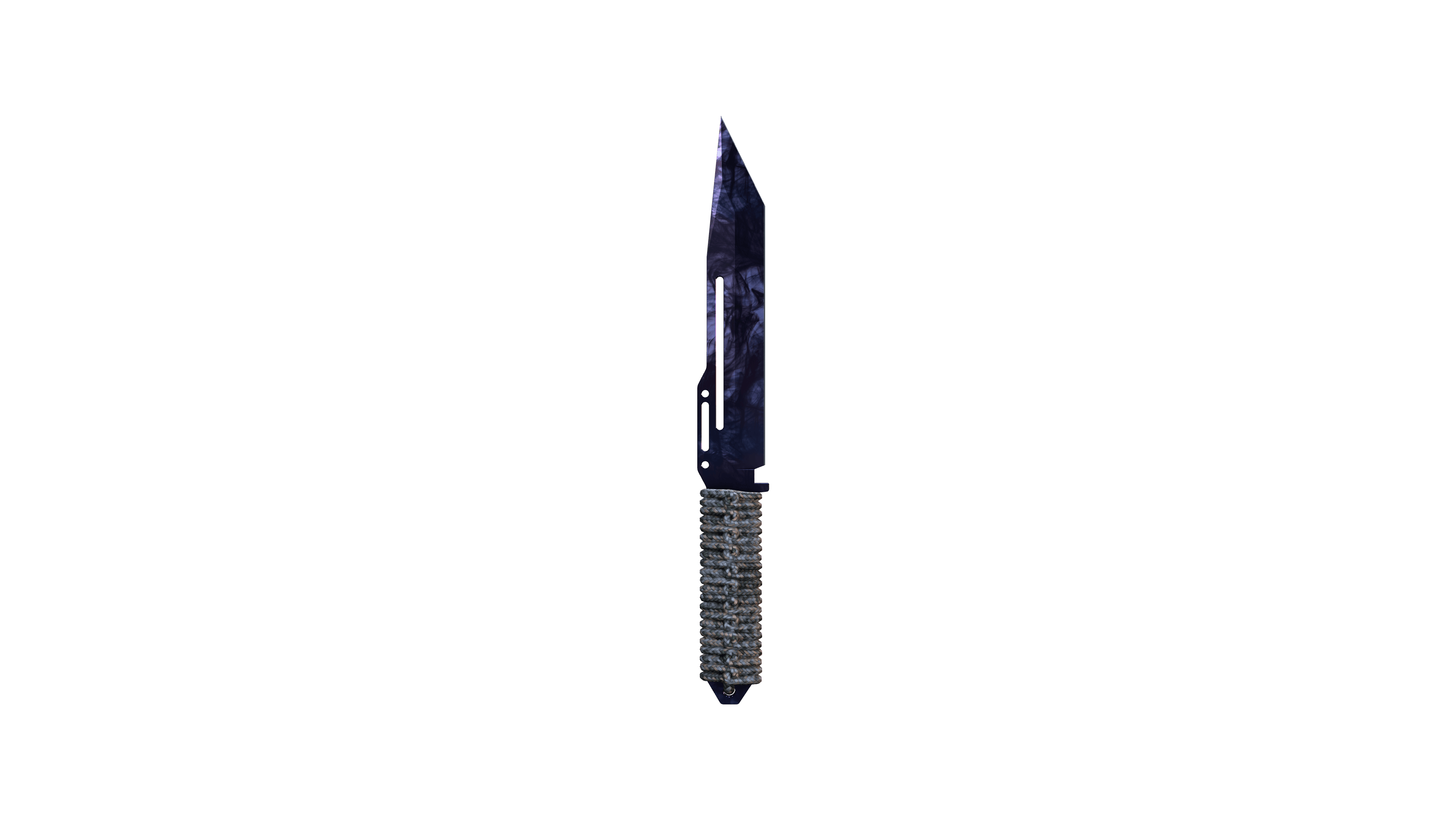 Paracord Knife | Doppler (Black Pearl)