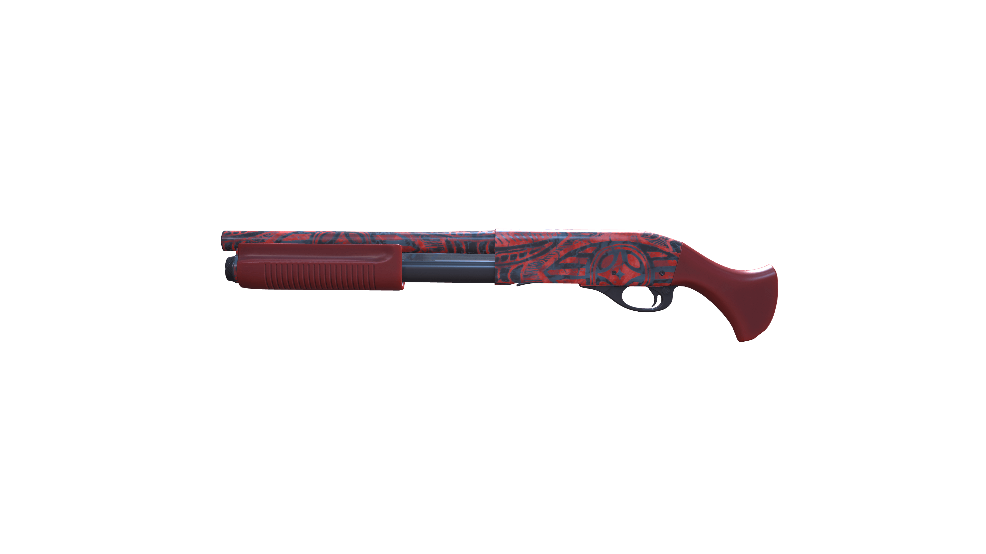 Sawed-Off | Crimson Batik