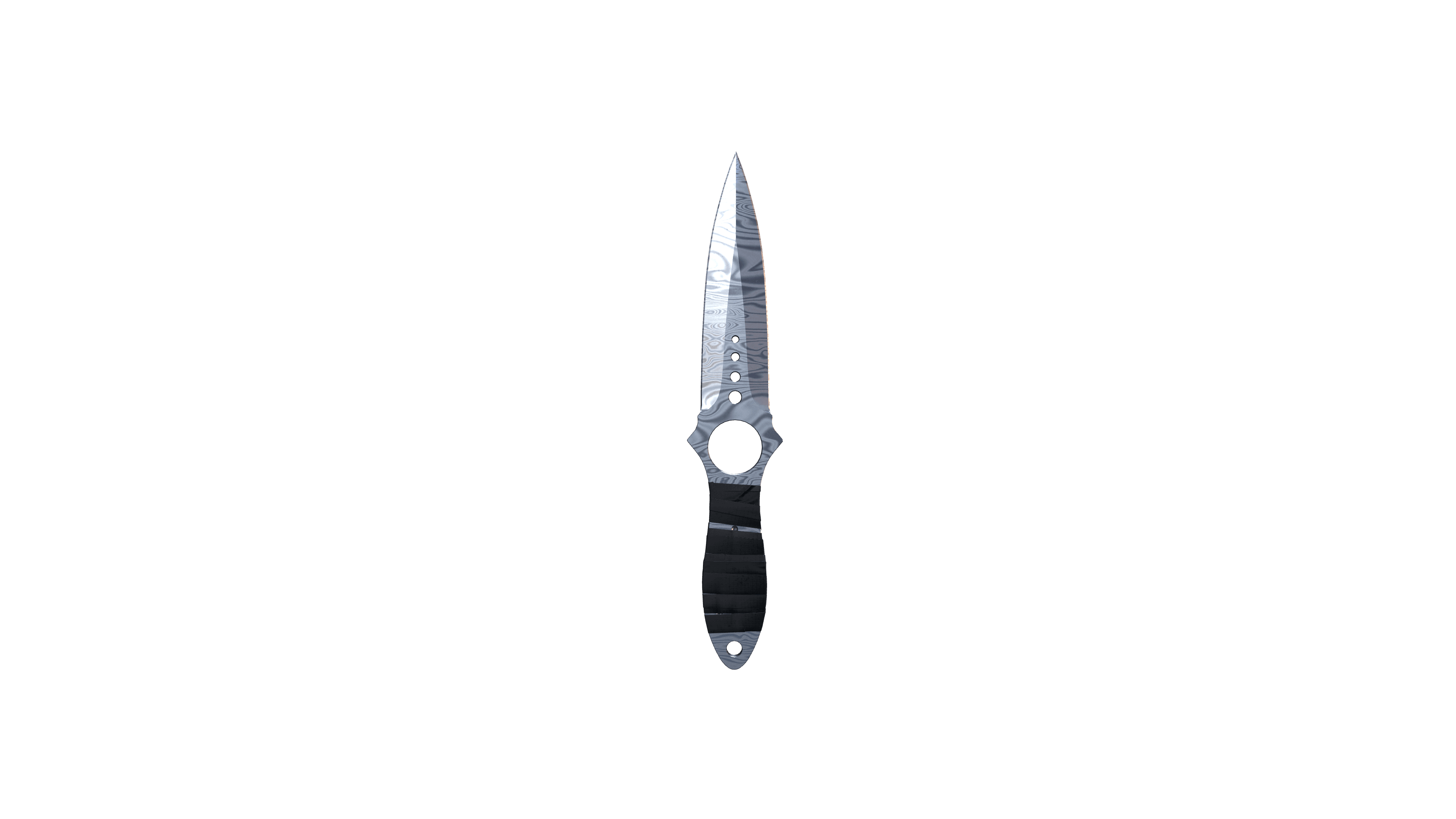 Skeleton Knife | Damascus Steel