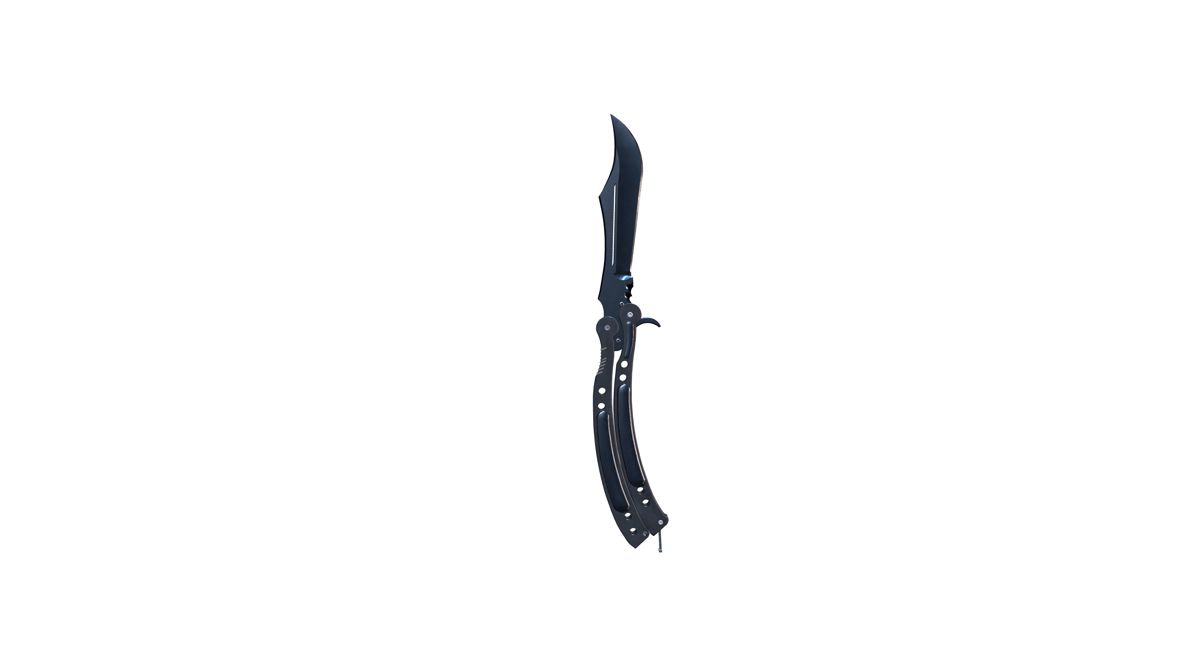 Butterfly Knife | Blue Steel