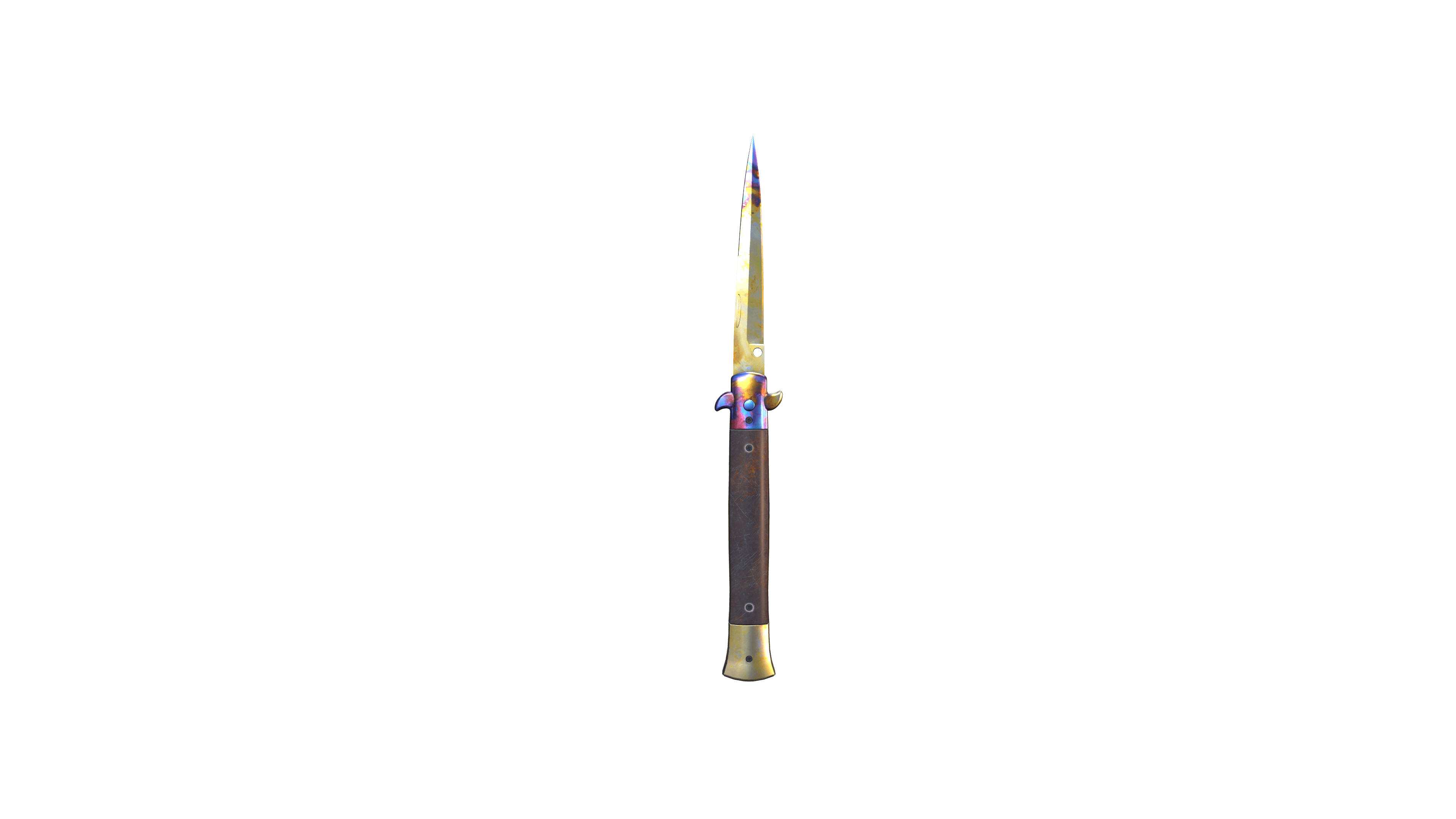 Stiletto Knife | Case Hardened